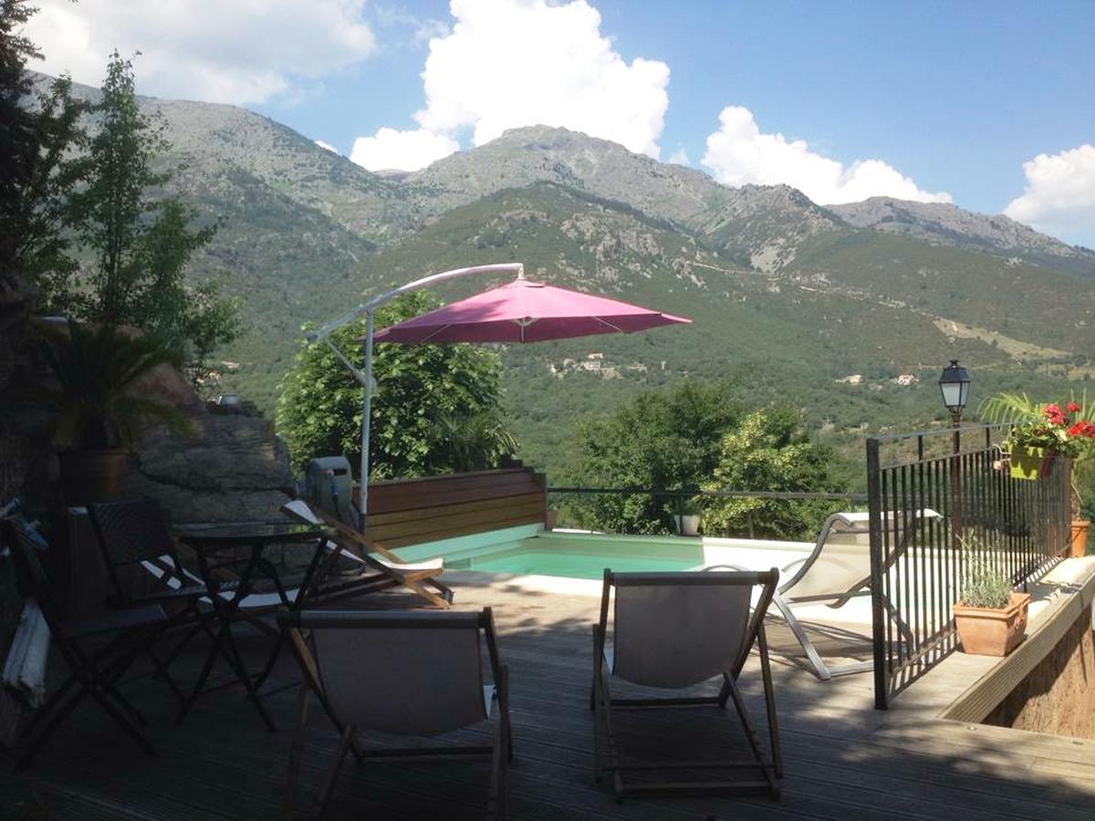 Auberge Casa Mathea Poggio-di-Venaco Luaran gambar